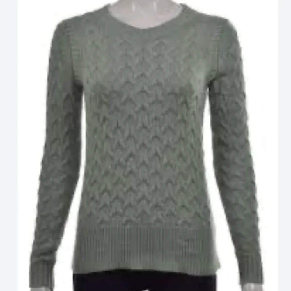 J. Crew Sage Cable Knit Sweater size small